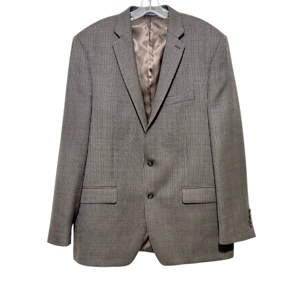 Ralph Lauren Classic Checkered Blazer w/ Elbow Patches